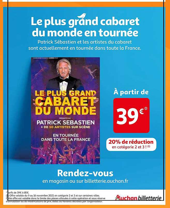 le plus grand cabaret du monde - patrick sébastien