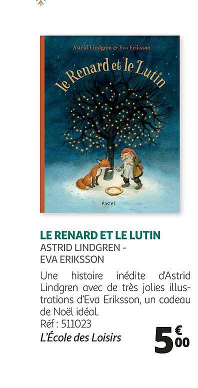 le renard et le lutin - astrid lindgren - eva eriksson