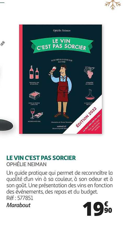 le vin c'est pas sorcier - ophélie neiman