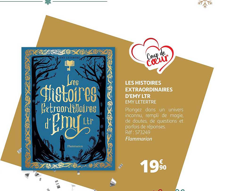 Les Histoires Extraordinaires D'emy Ltr - Emy Letertre
