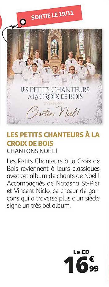 les petits chanteurs à la croix de bois chantons noël -
