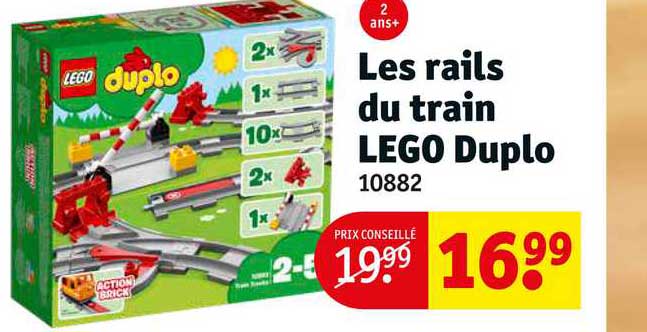 Les Rails Du Train Lego Duplo