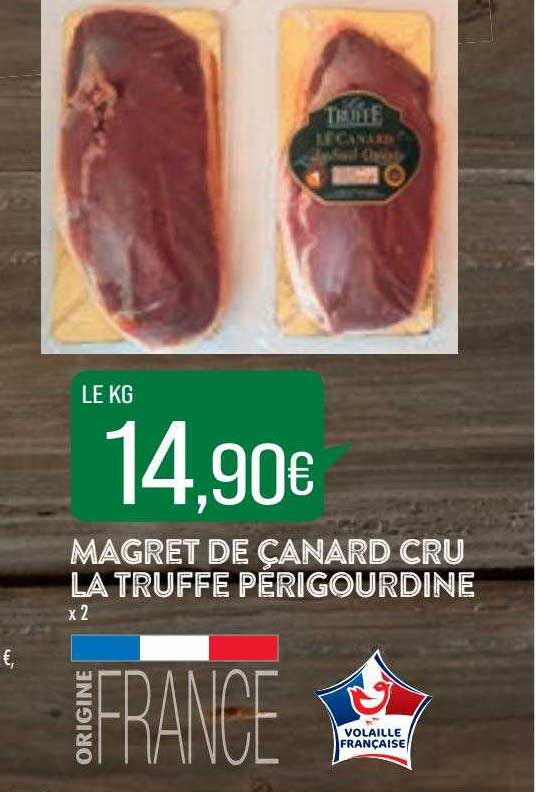 Magret De Canard Cru Latruffe Périgourdine