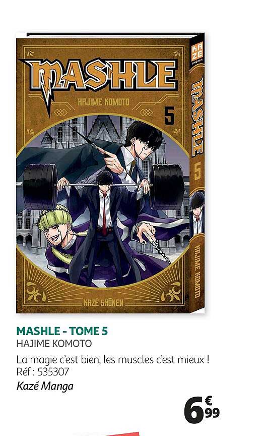 mashle - tome 5