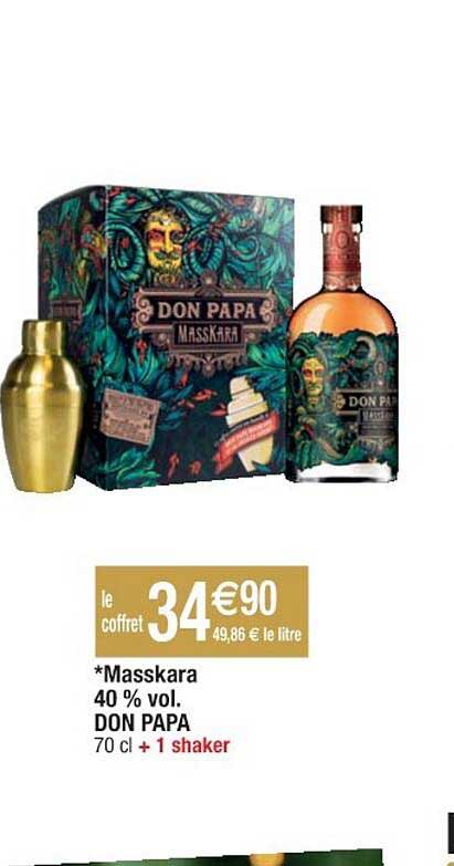 masskara 40% vol. don papa