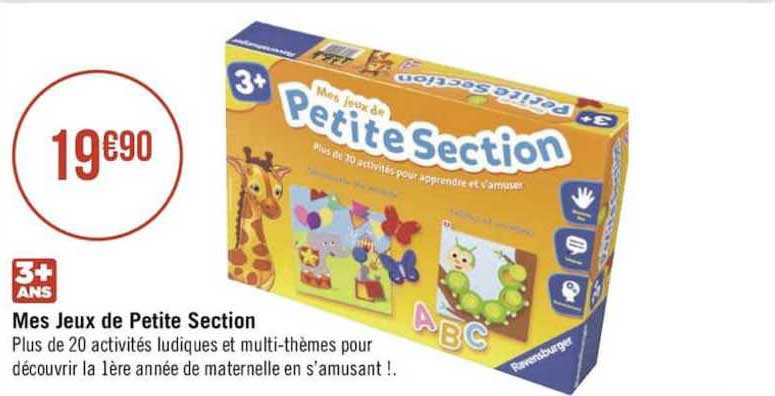 mes jeux de petite section