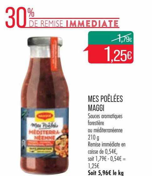 mes poêlées maggi