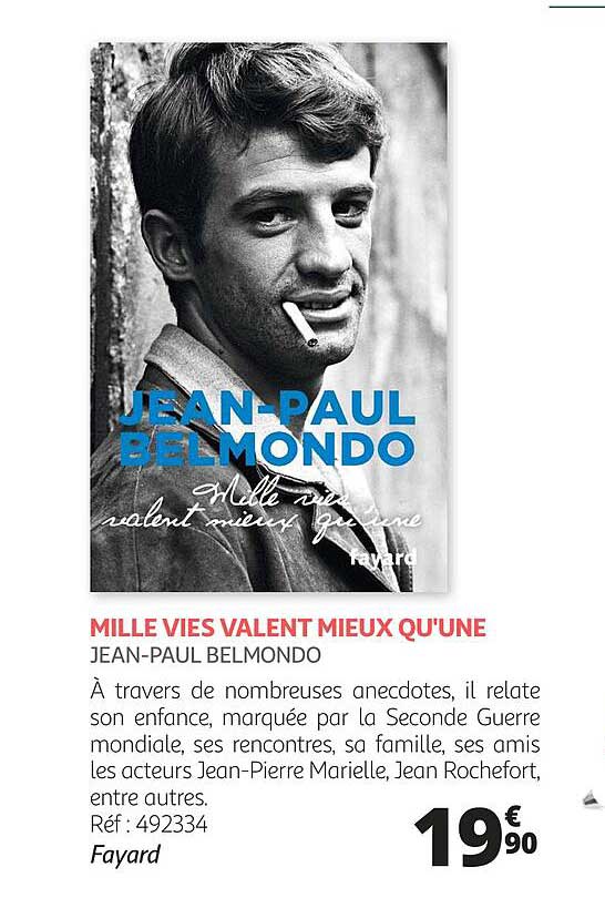 mille vies valent mieux qu'une - jean-paul belmondo