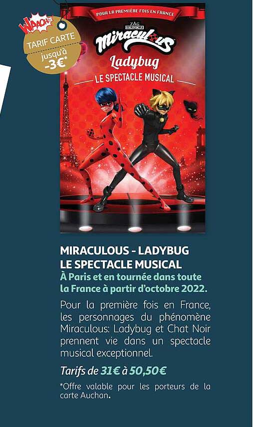 miraculous - ladygug le spectacle musical