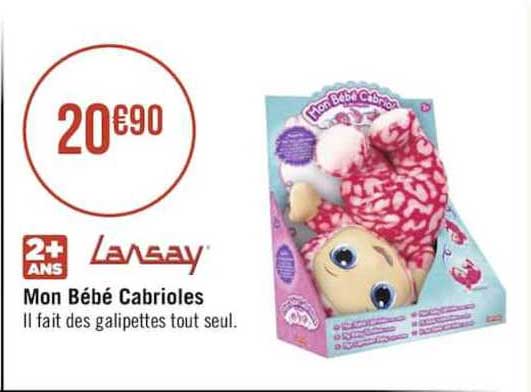 mon bébé cabrioles lansay