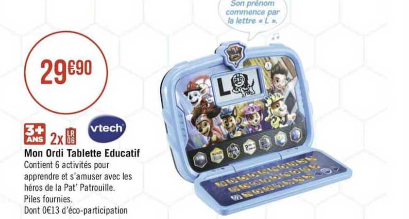 mon ordi tablette éducatif vtech
