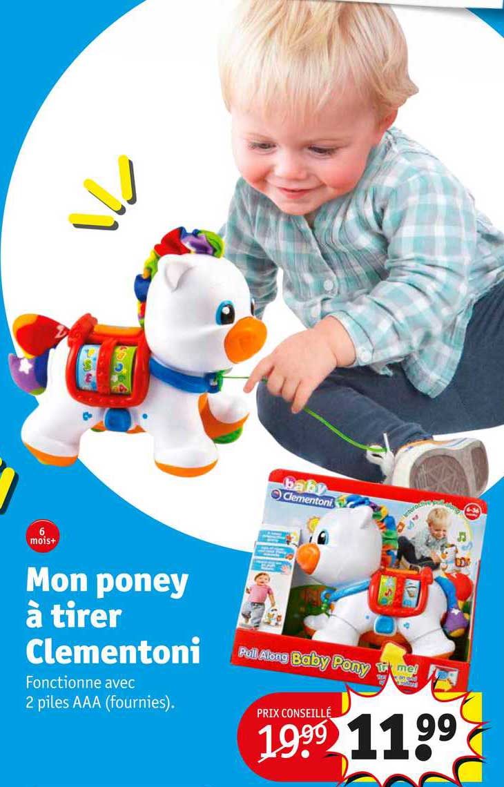Mon Poney à Tirer Clementoni
