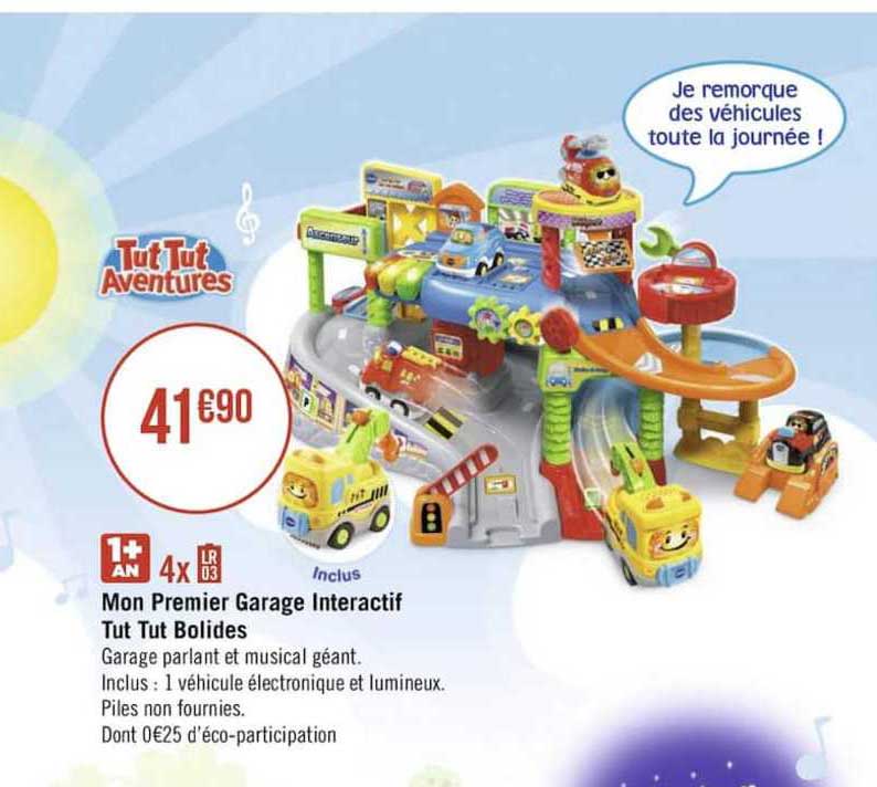 mon premier garage interactif tut tut bolides