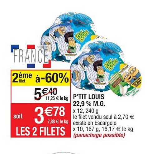 p'tit louis 22,9% m.g.