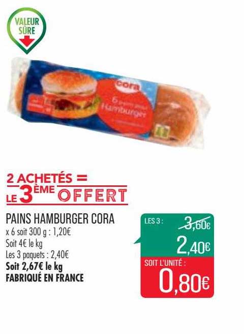 Pains Hamburger Cora