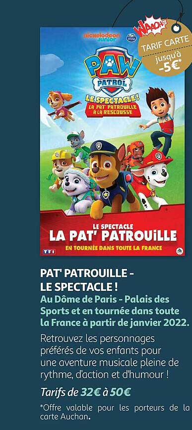pat' patrouille - le spectacle !