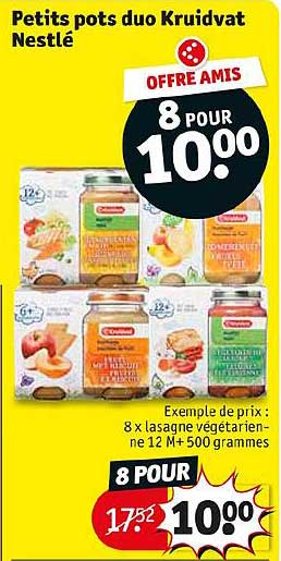 petits pots duo kruidvat nestlé
