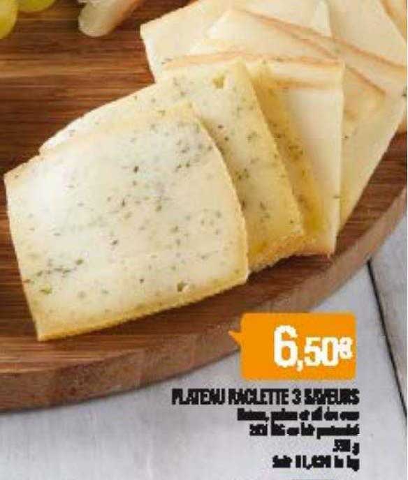 Plateau Raclette 3 Saveurs