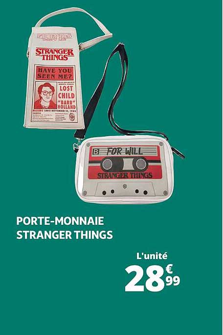 porte-monnaie stranger things