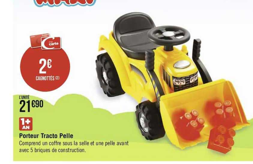 Porteur Tracto Pelle