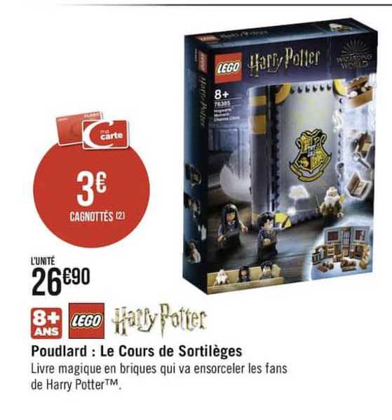 poudlard : le cours de sortilèges lego harry potter
