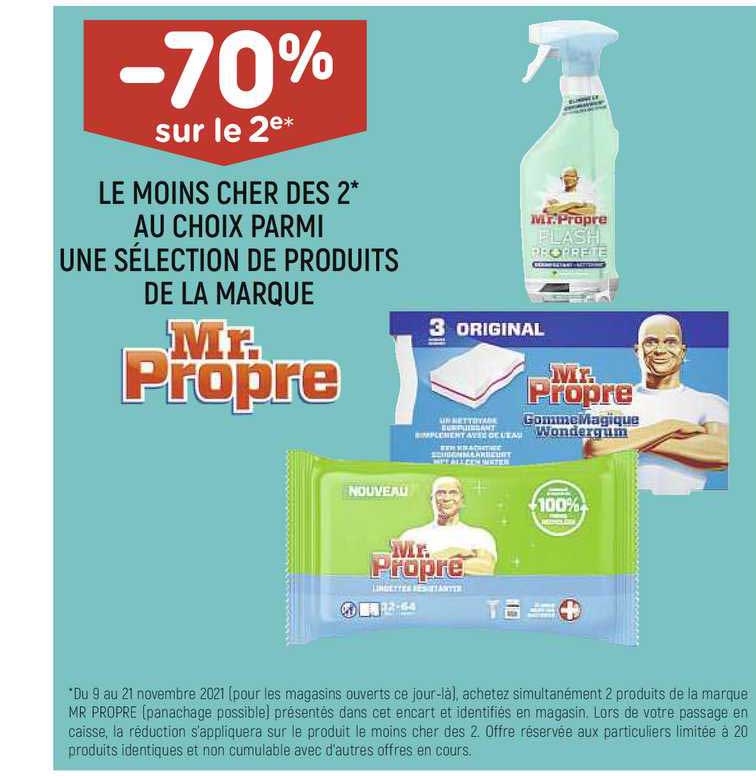produits de la marque mr. propre