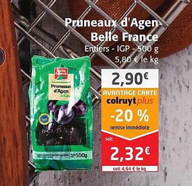 pruneaux d'agen belle france