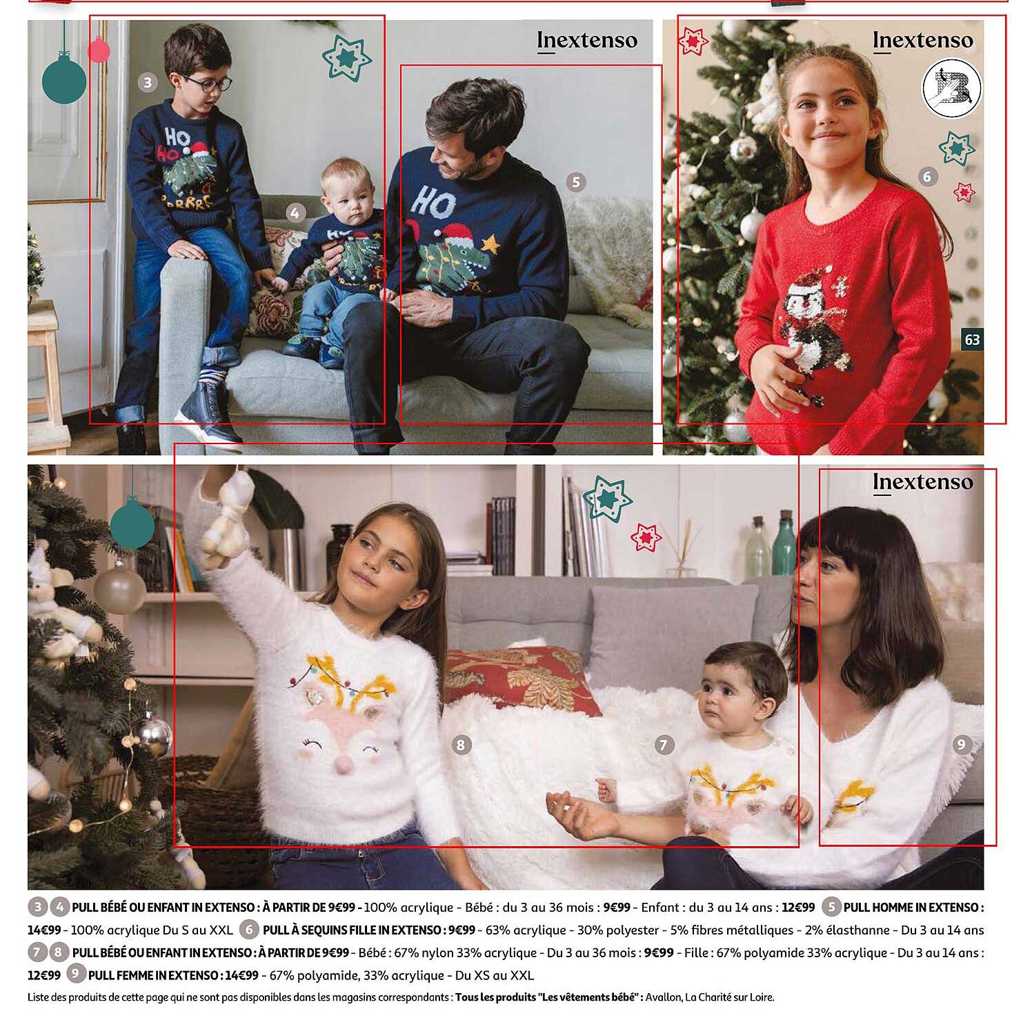 pull bébé ou enfant in extenso, pull homme in extenso, pull à sequins fille in extenso, pull bébé ou enfant in extenso, pull femme in extenso