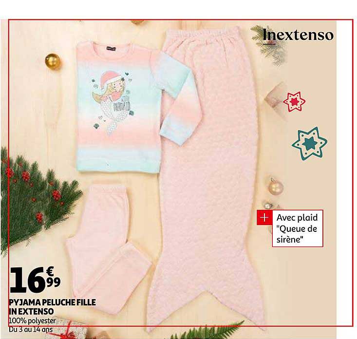pyjama peluche fille in extenso