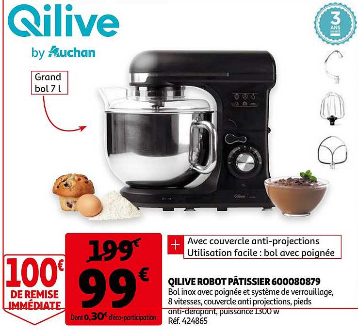 Qilive Robot Pâtissier 600080879