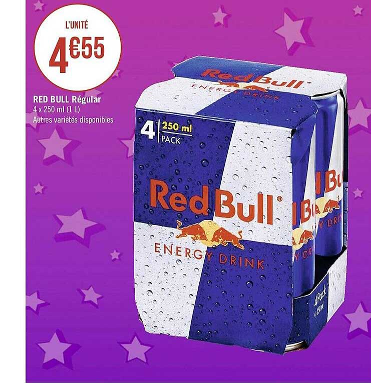 red bull régular