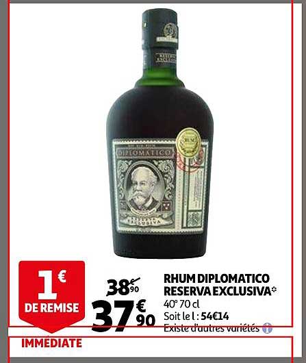rhum diplomatico reserva exclusiva