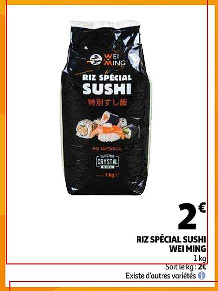 riz spécial sushi wei ming
