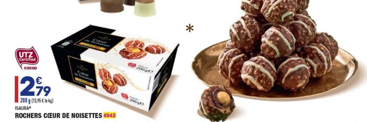 rochers cœur de noisettes isaura