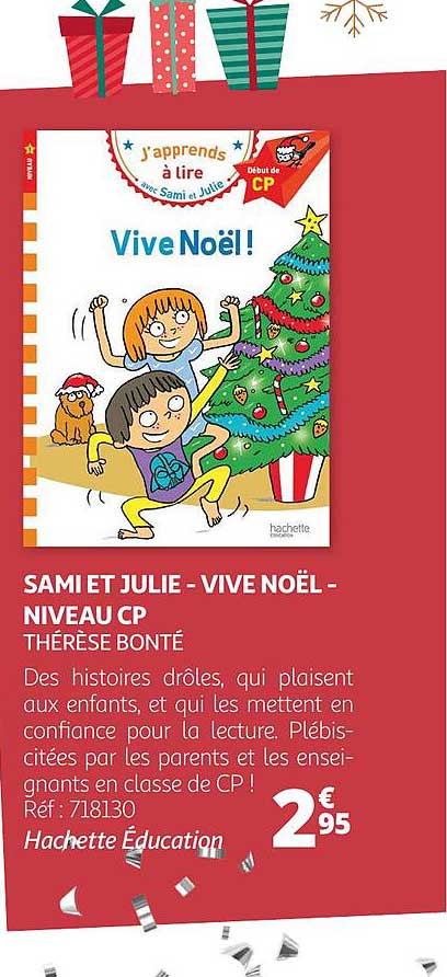 sami et julie - vive noël - niveau cp