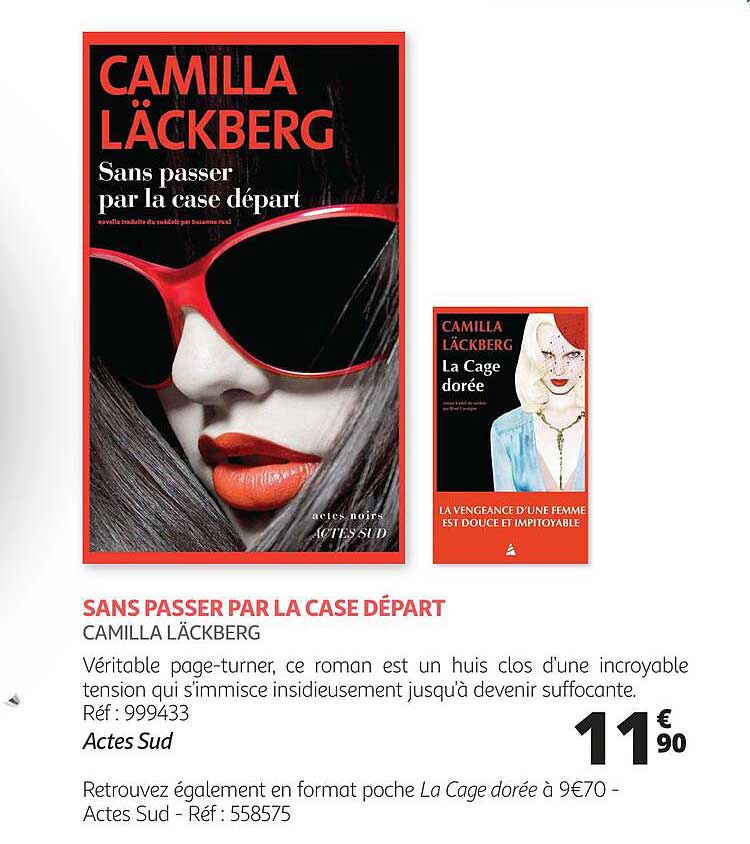 sans passer par la case départ - camilla läckberg