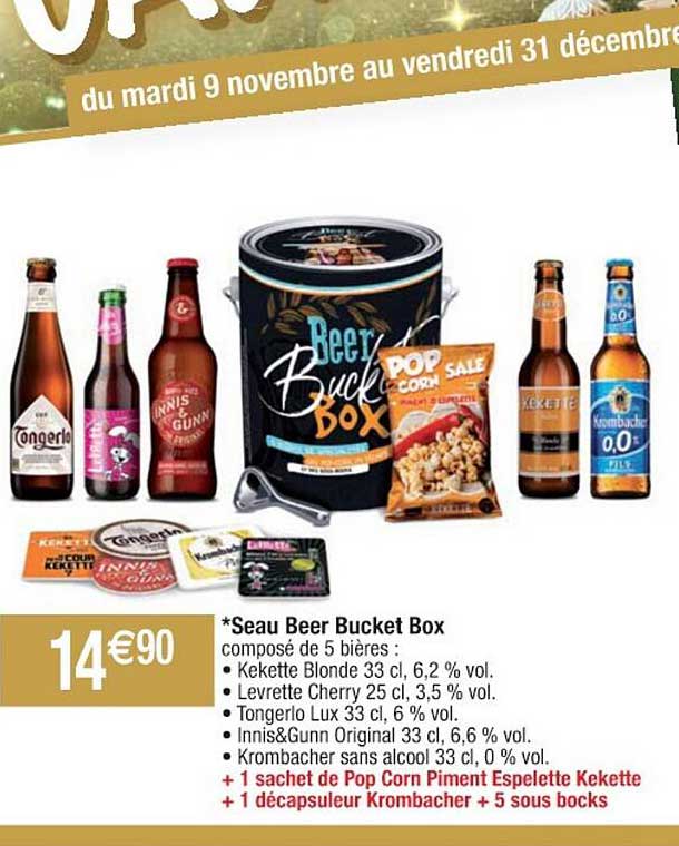 Seau Beer Bucket Box