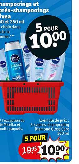 shampooings et après-shampooings nivea