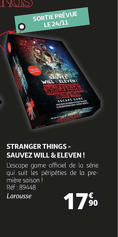 stranger things - sauvez will & eleven !
