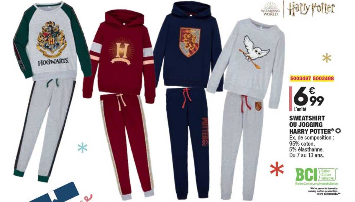 sweatshirt ou jogging harry potter