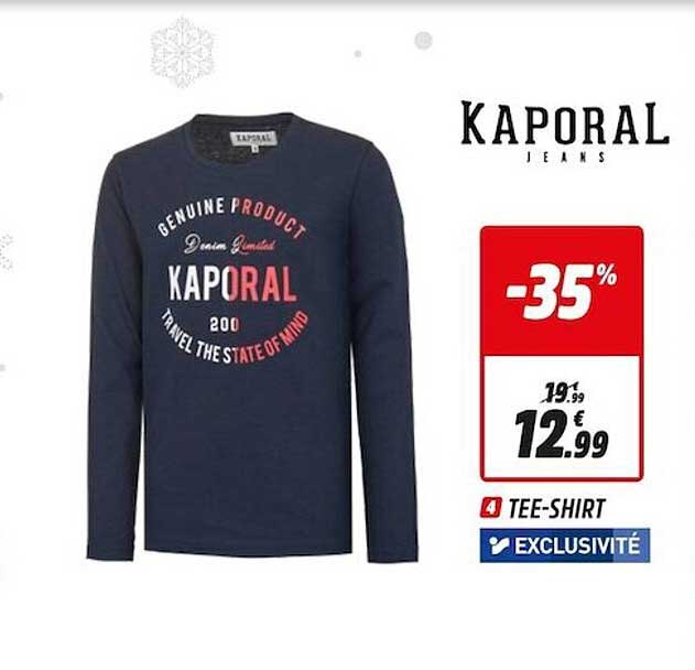 tee-shirt kaporal