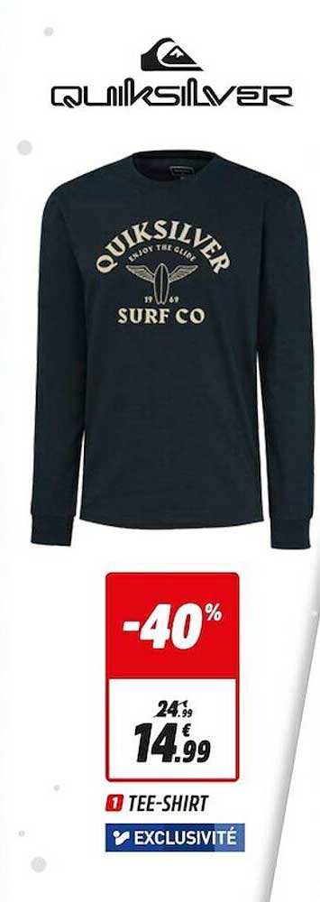 tee-shirt quiksilver