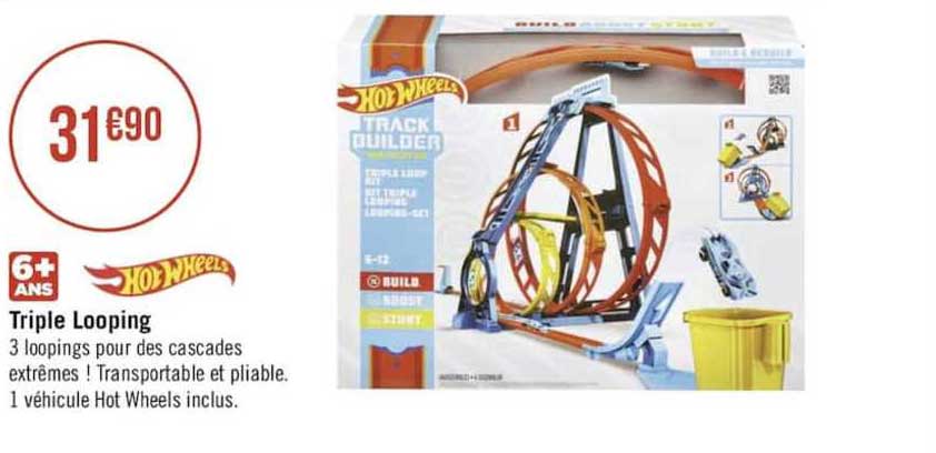 triple looping hot wheels