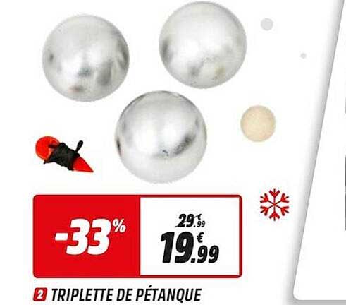 triplette de pétanque