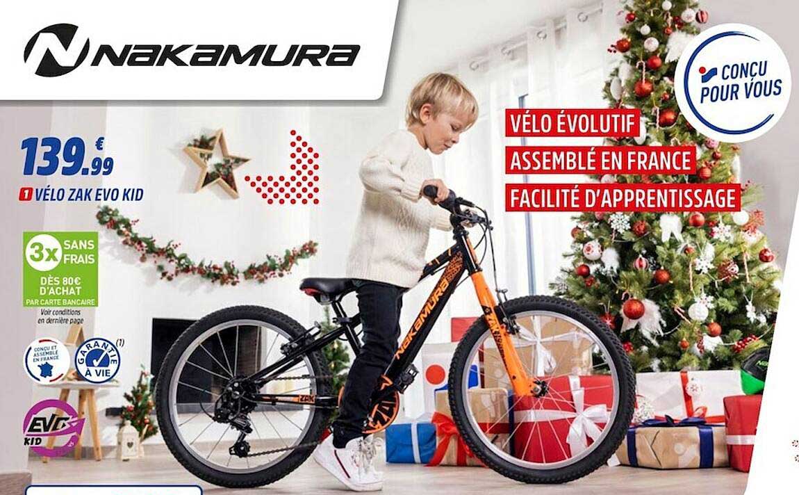 vélo zak evo kid nakamura
