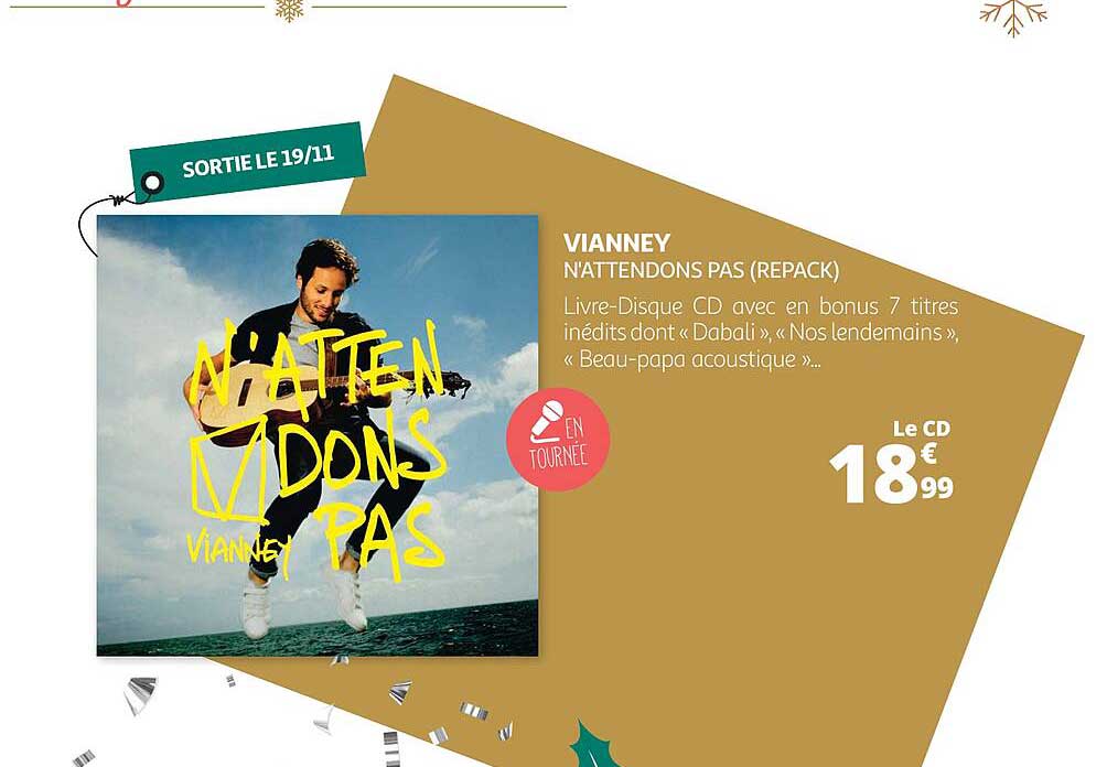 vianney - n'attendons pas (repack)