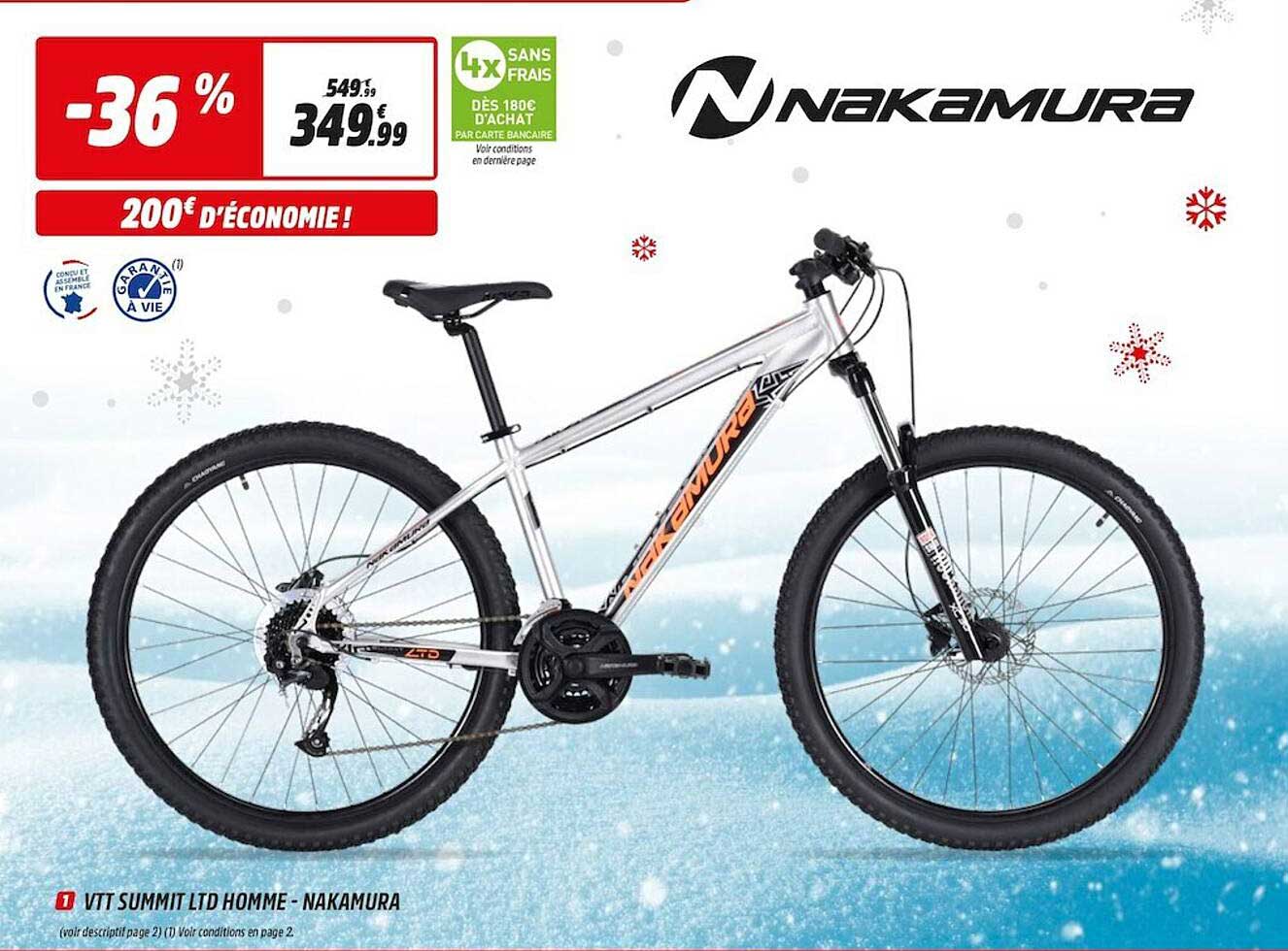 vtt summit ltd homme - nakamura