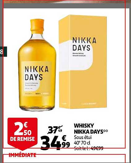 whisky nikka days
