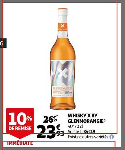 Whisky X By Glenmorangie