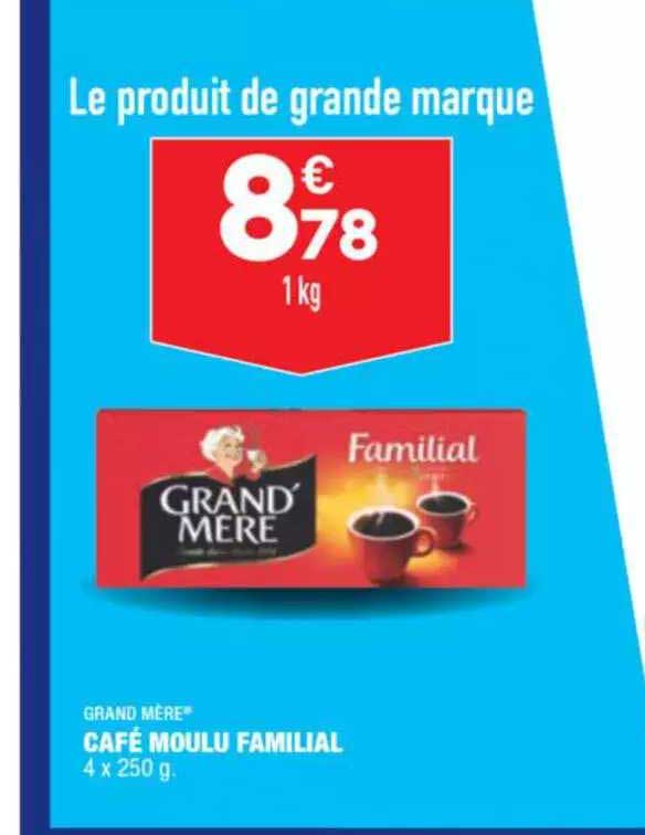 café moulu familial grand mère